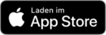App Store Download Button für iOS-Anwendungen mit dem Text "Laden im App Store".